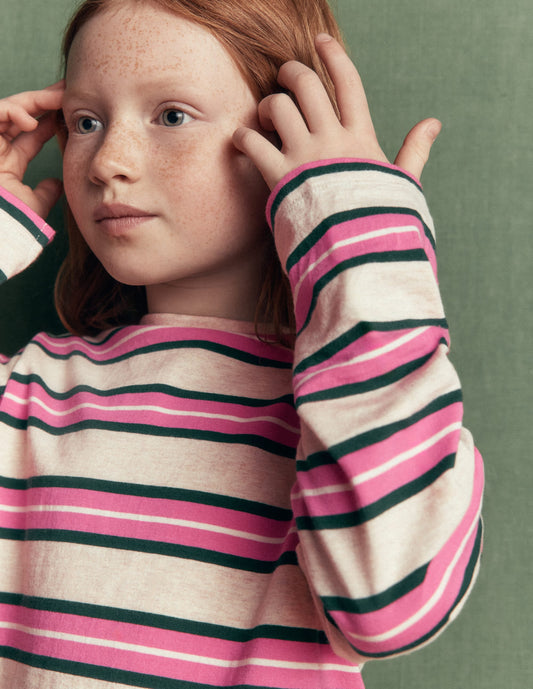Stripe Breton-Pink Stripe