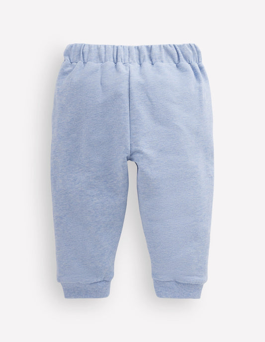 Warrior Knee Joggers-Light Blue Marl