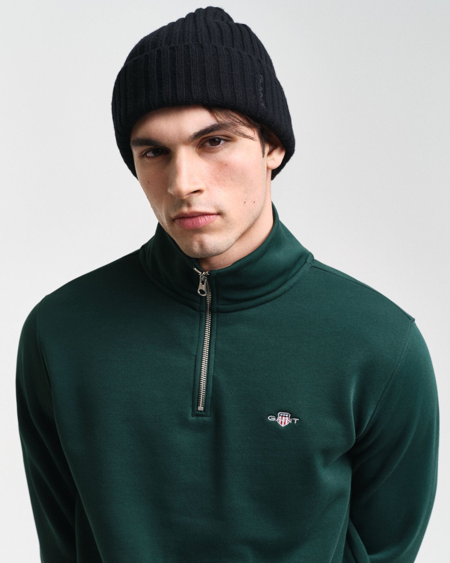 Sweat-shirt Shield demi-zip