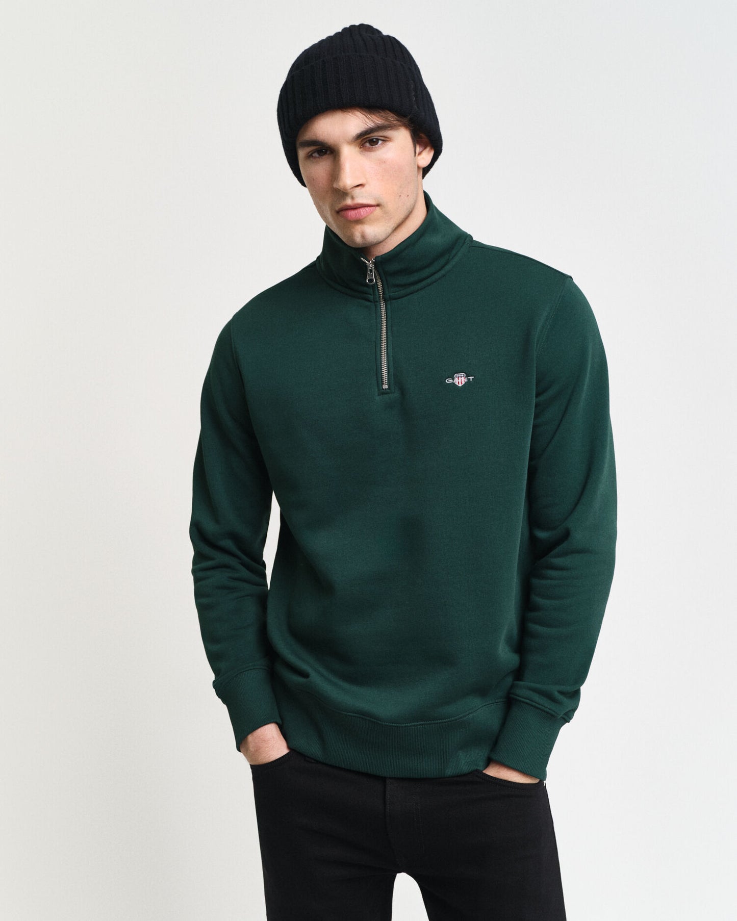 Sweat-shirt mi-zippé Shield