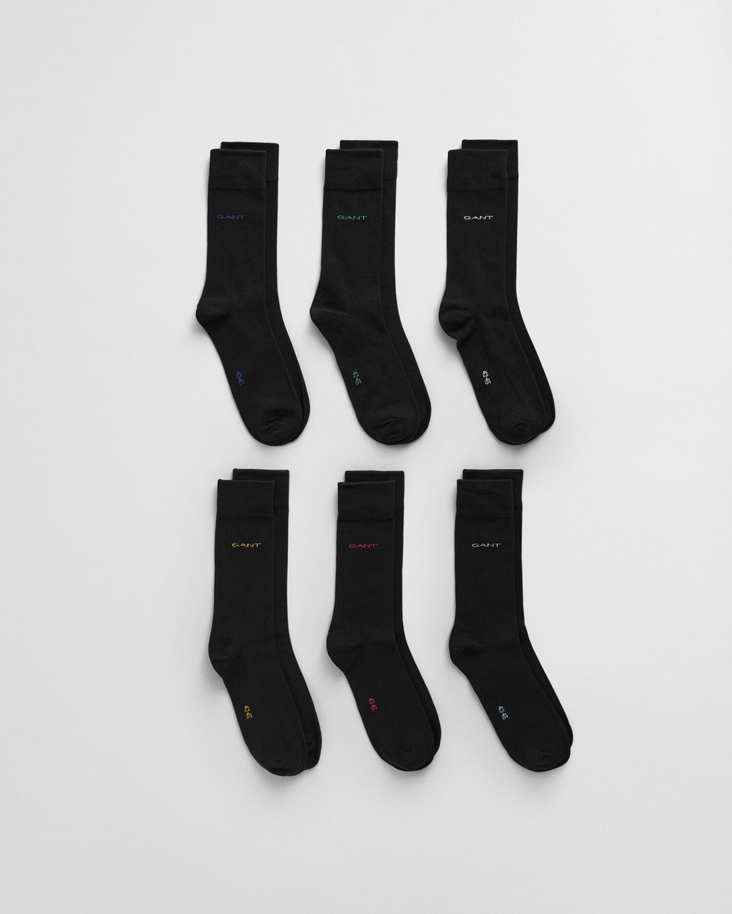 Lot de 6 paires de chaussettes en coton doux