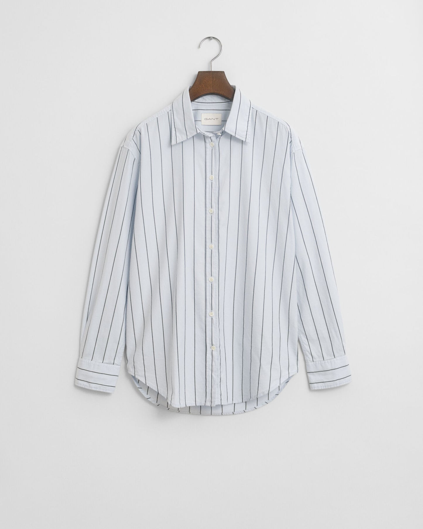 Leger geschnittenes, gestreiftes Luxus-Oxford-Hemd