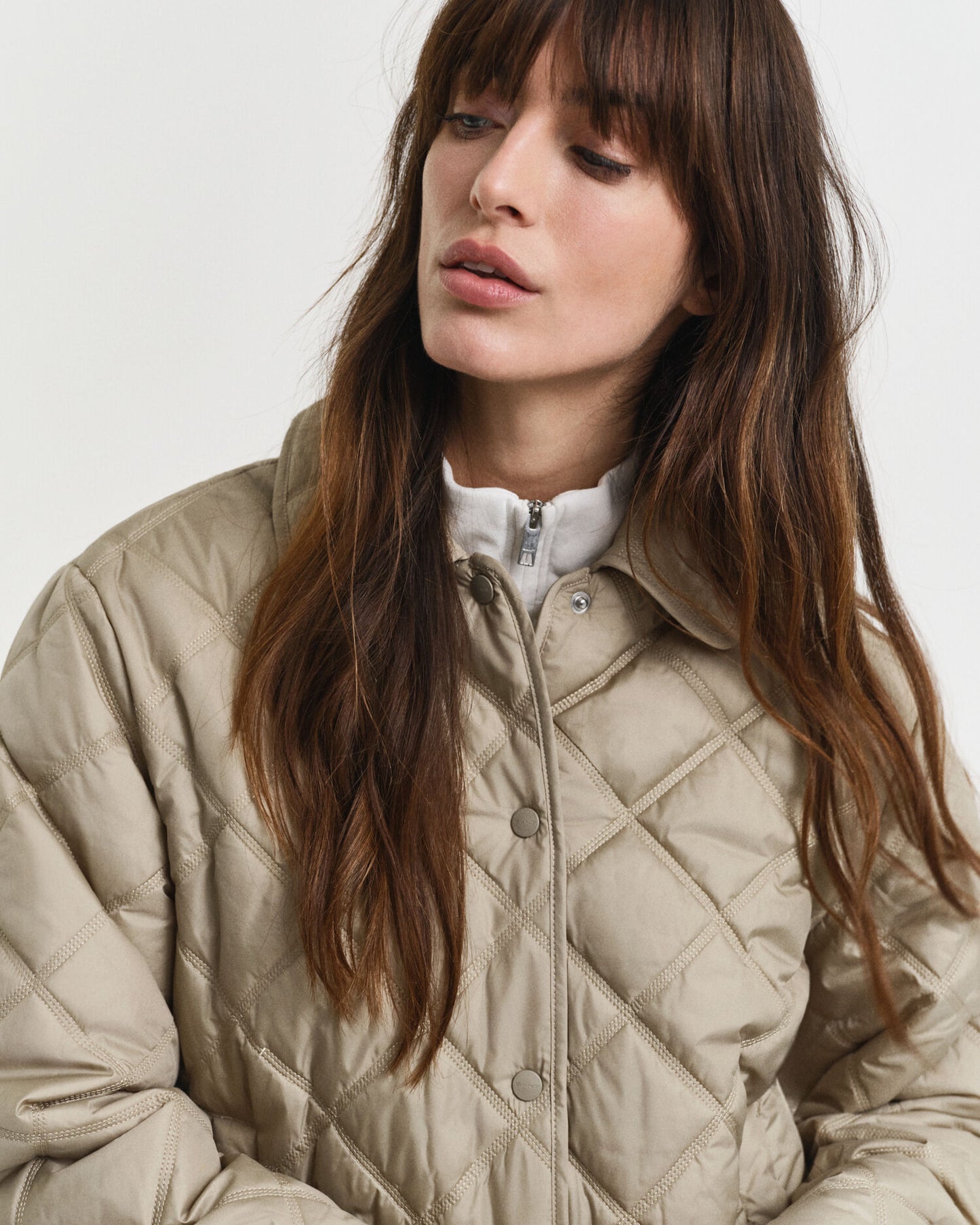 Veste matelassée à col