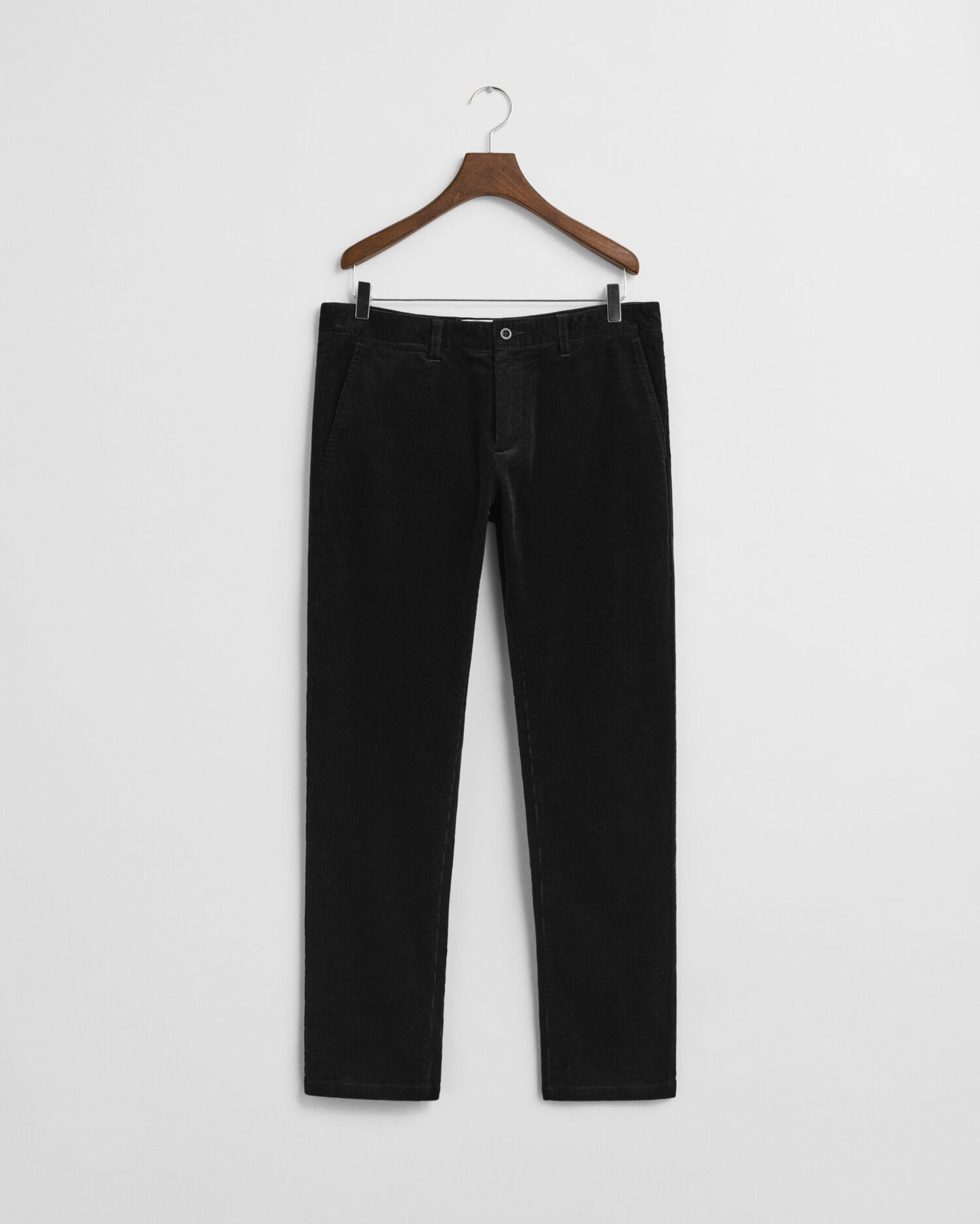 Pantalon chino en velours côtelé coupe ajustée