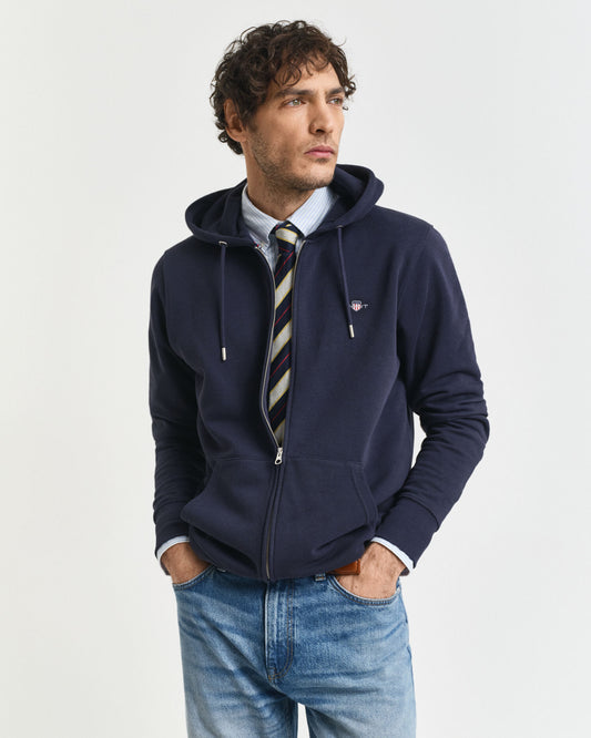 Sweat à capuche zippé Shield