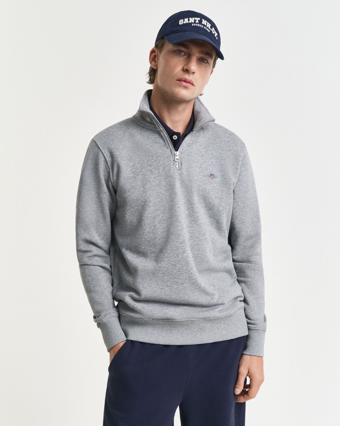 Sweat-shirt mi-zippé Shield