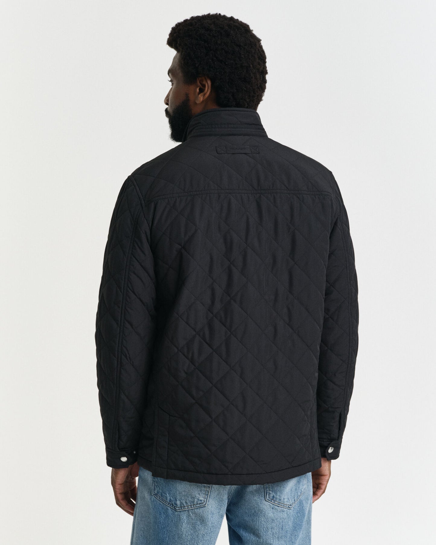 Veste mi-longue matelassée coupe-vent