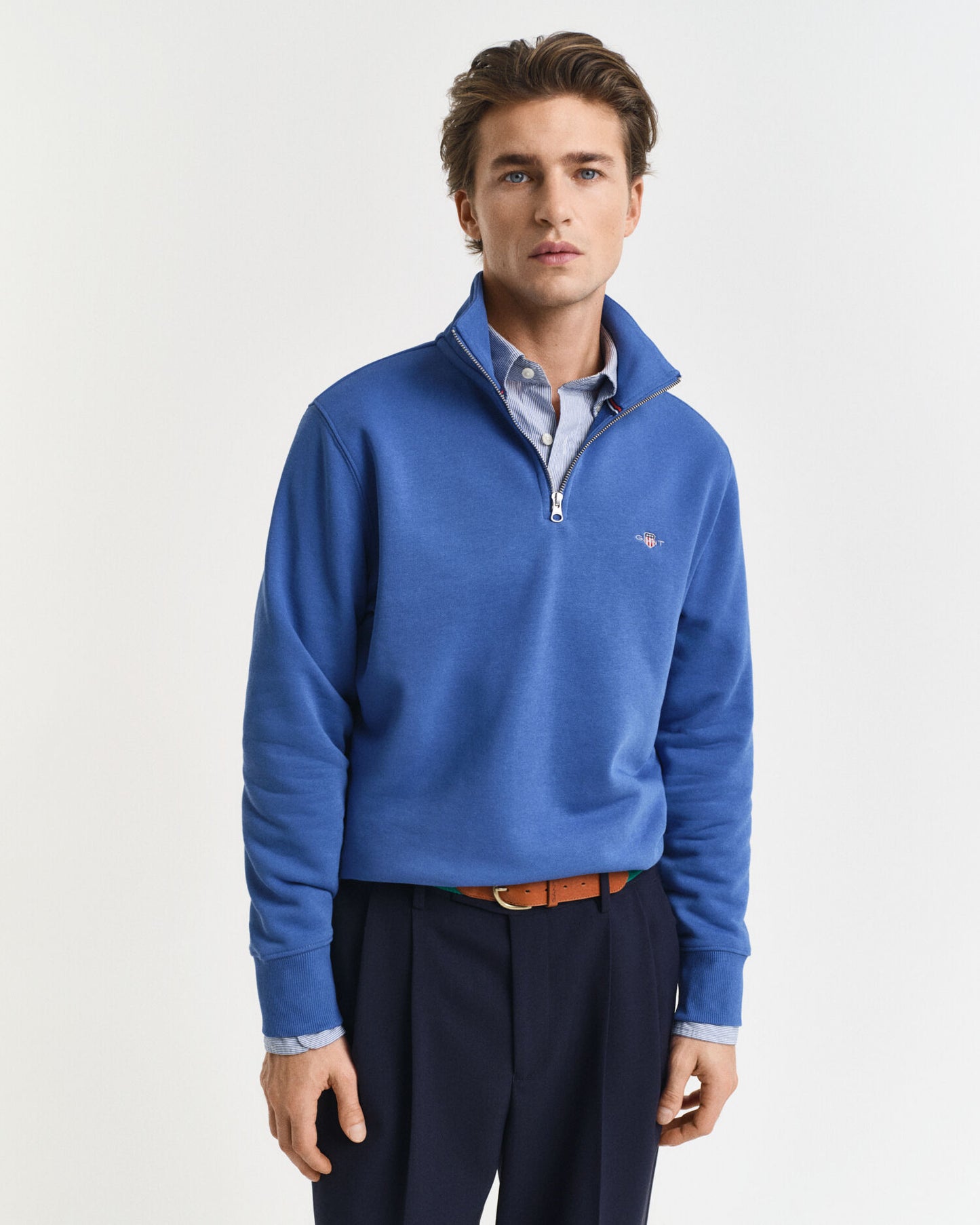 Sweat-shirt mi-zippé Shield