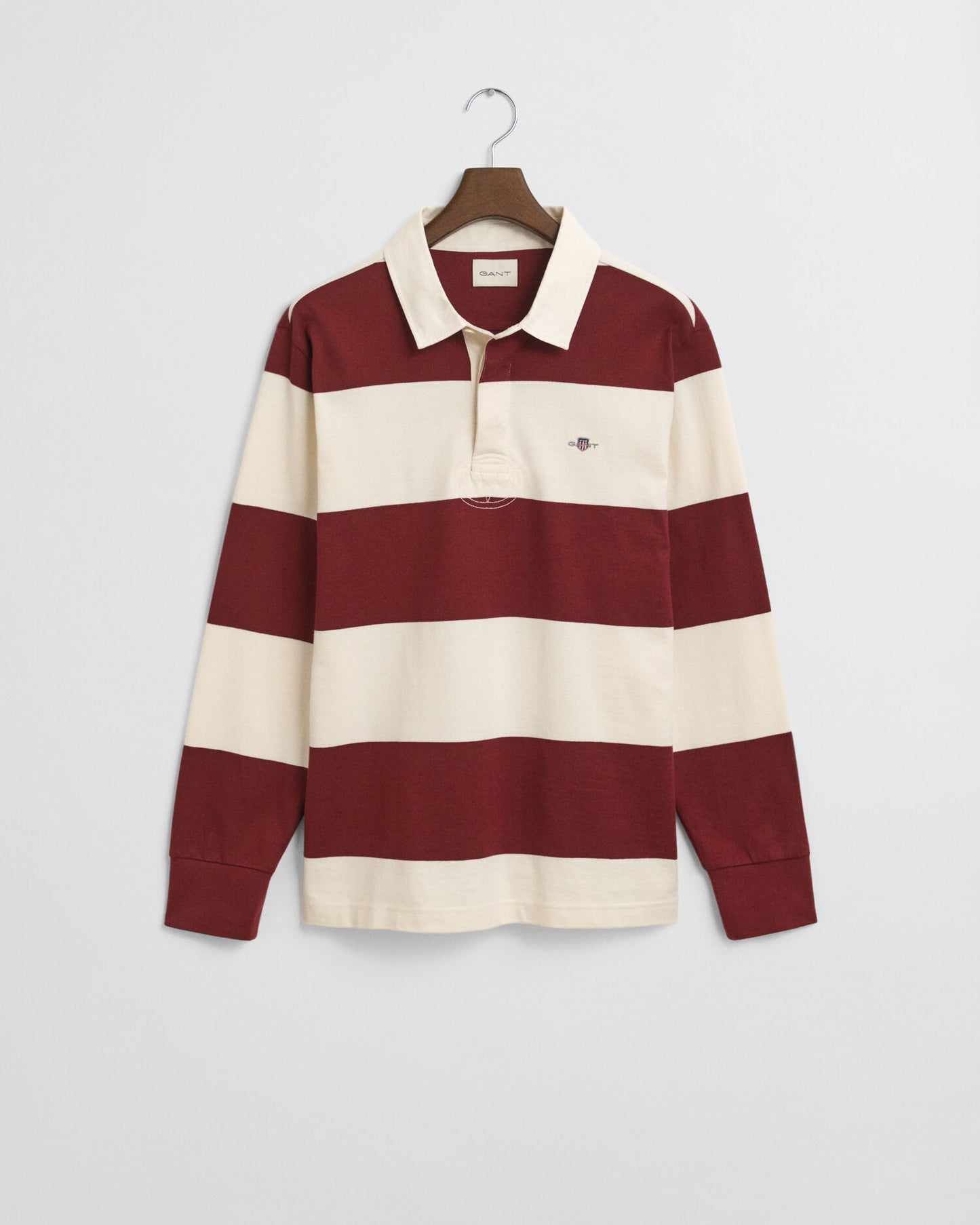 Blockstreifen-Heavy-Rugby-Shirt