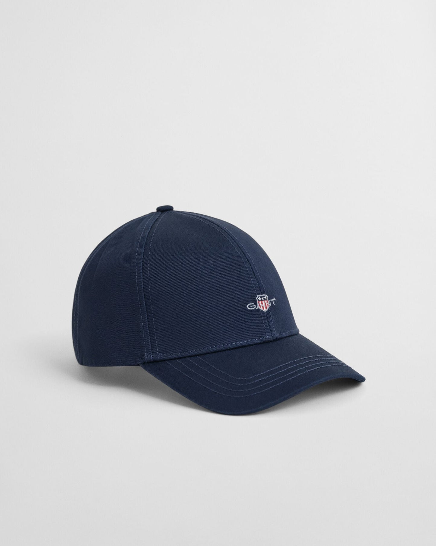Casquette en sergé de coton avec écusson