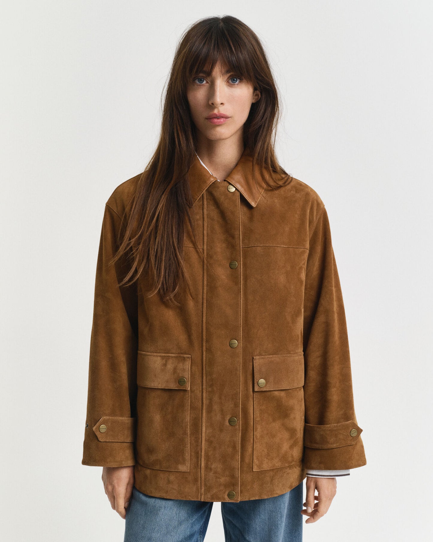 Veste d'officier en daim