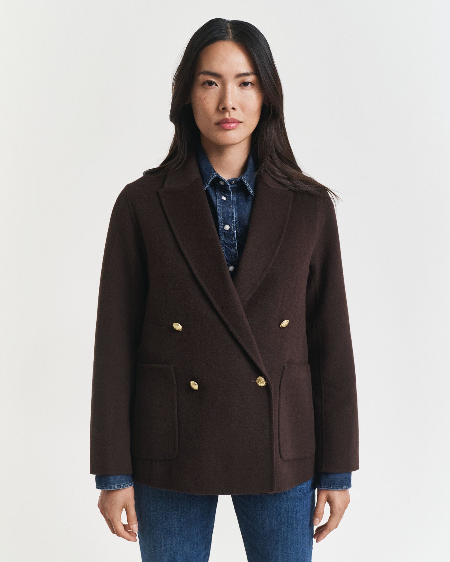 Regular Fit Von Hand Genähter Club Blazer