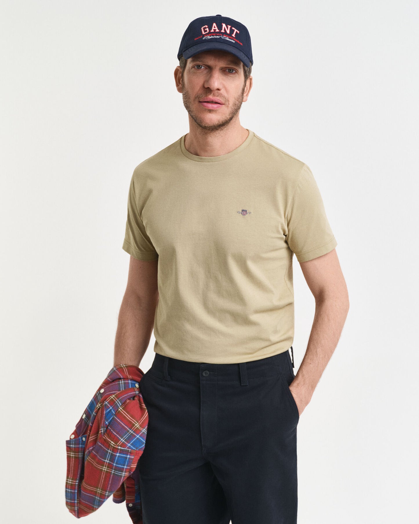 T-shirt regular coupe droite Shield