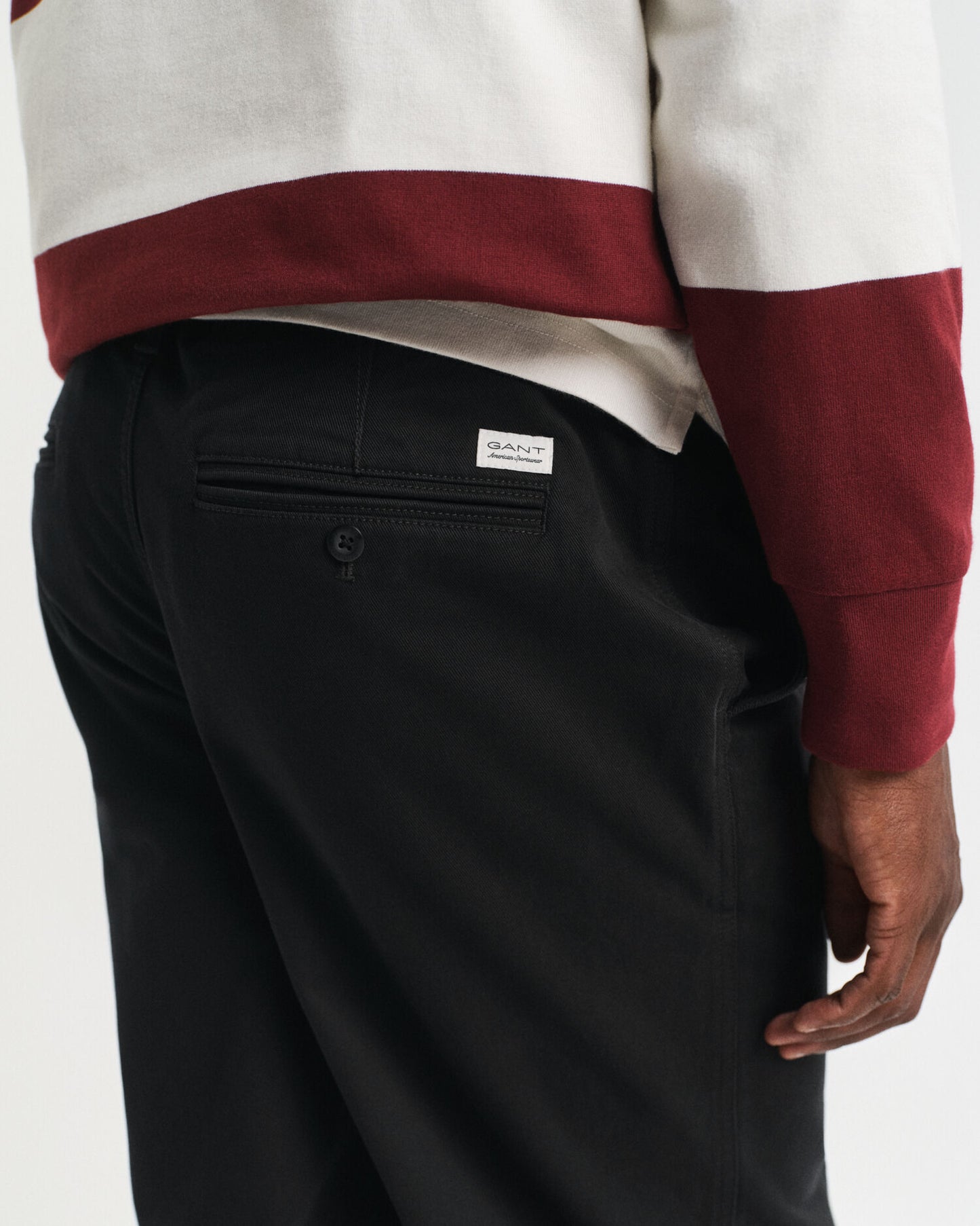 Chino aus Baumwoll-Twill, lockere Passform
