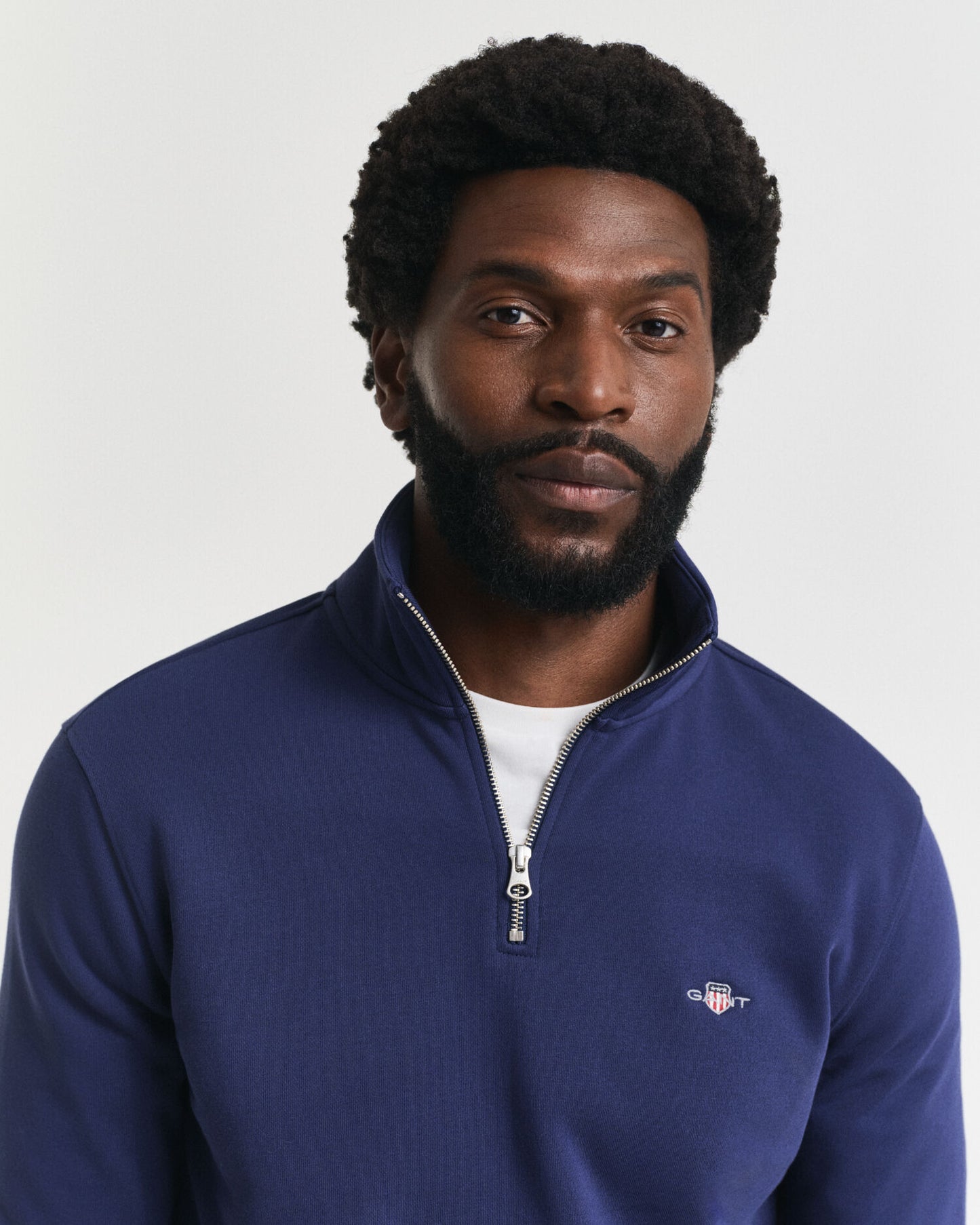 Sweat-shirt mi-zippé Shield