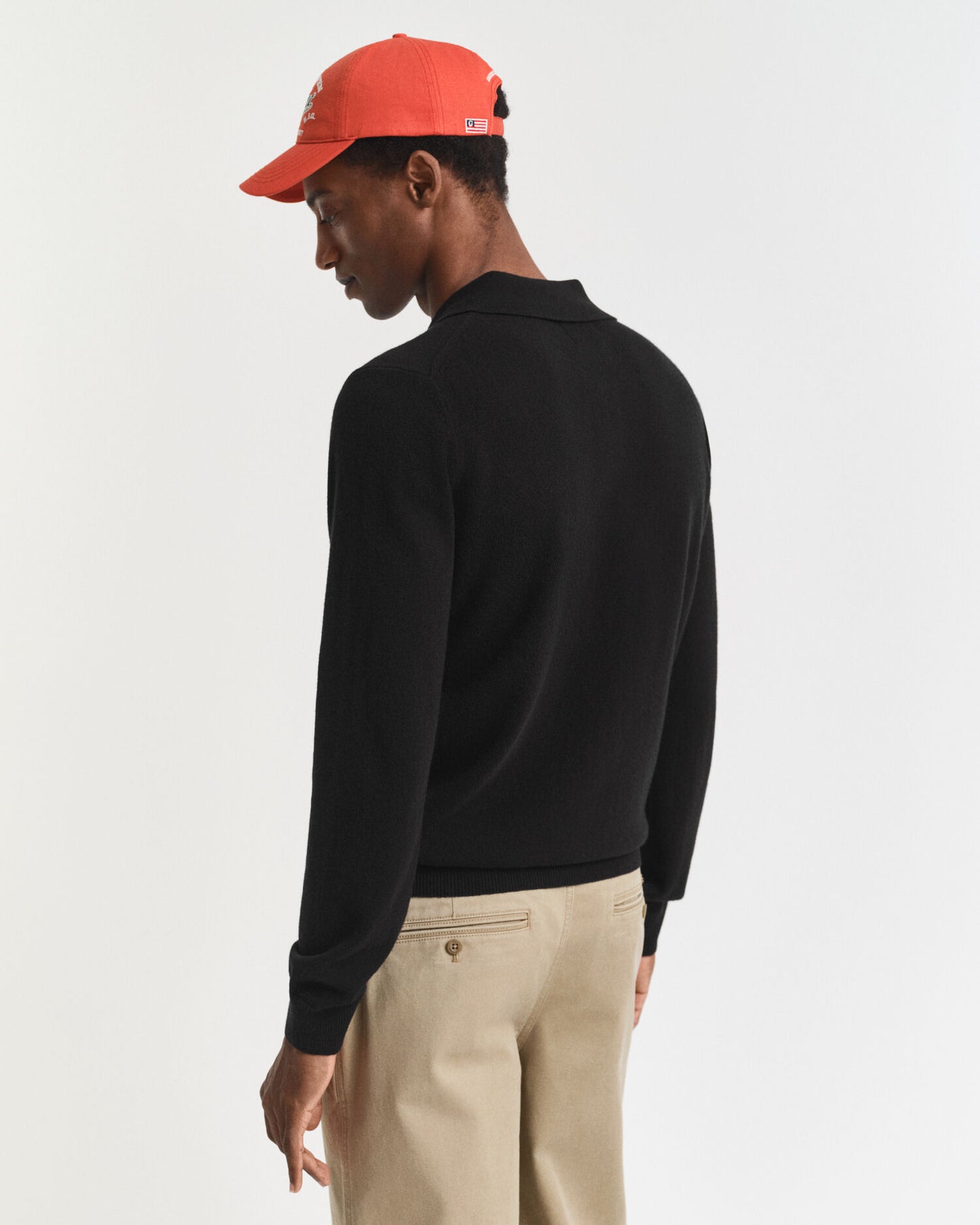 Polo en laine d'agneau superfin