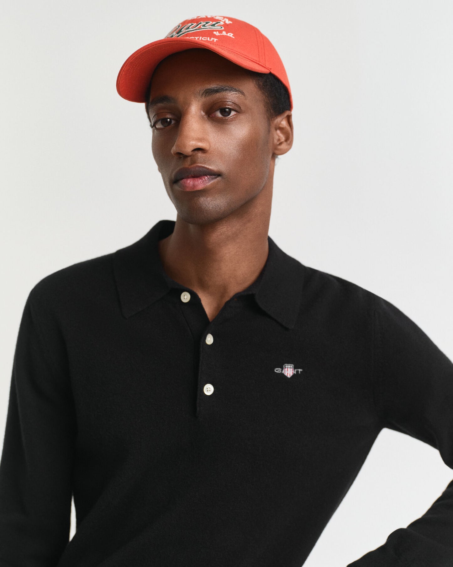 Polo en laine d'agneau superfin