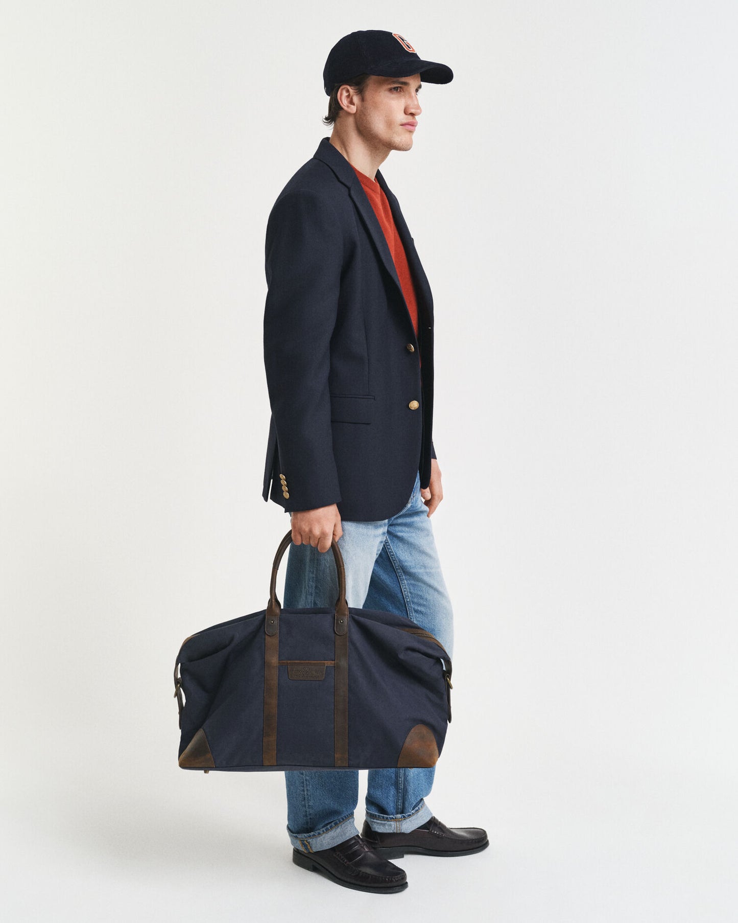 Sac de voyage en coton ciré
