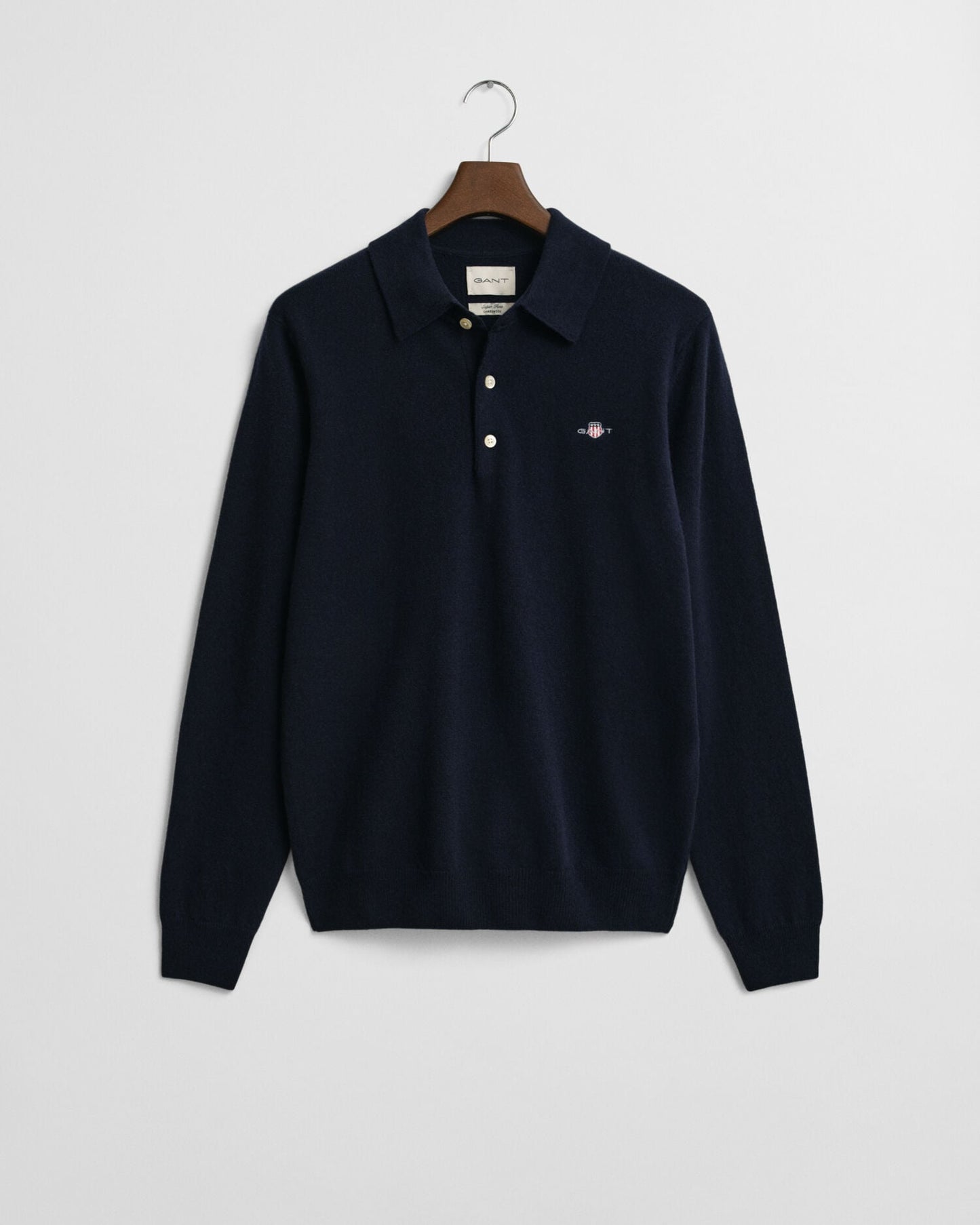 Polo en laine d'agneau superfin