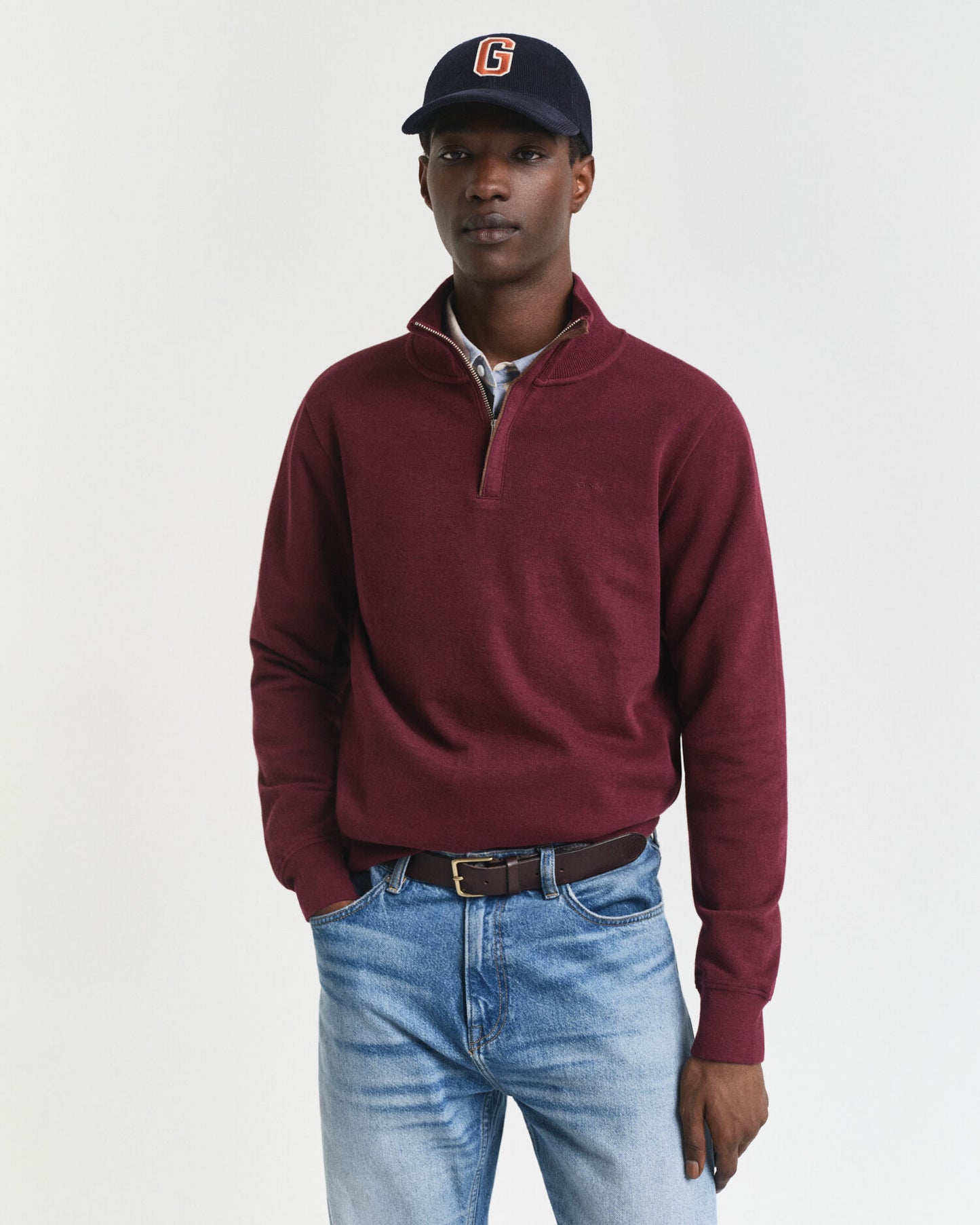 Sweat-shirt Sacker demi-zip