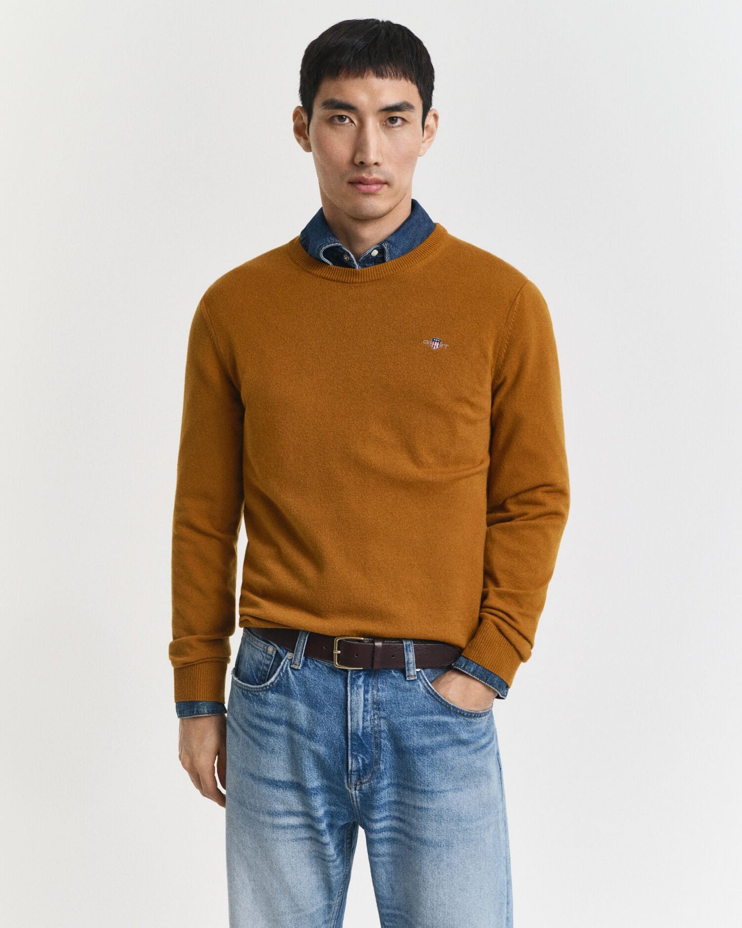 Pull ras-du-cou en agneau superfine