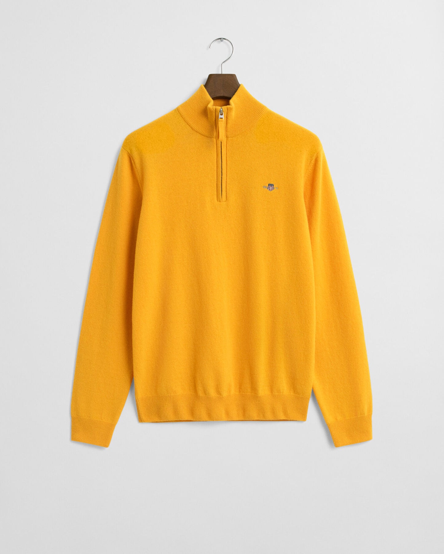 Pull demi-zip en lambswool superfine