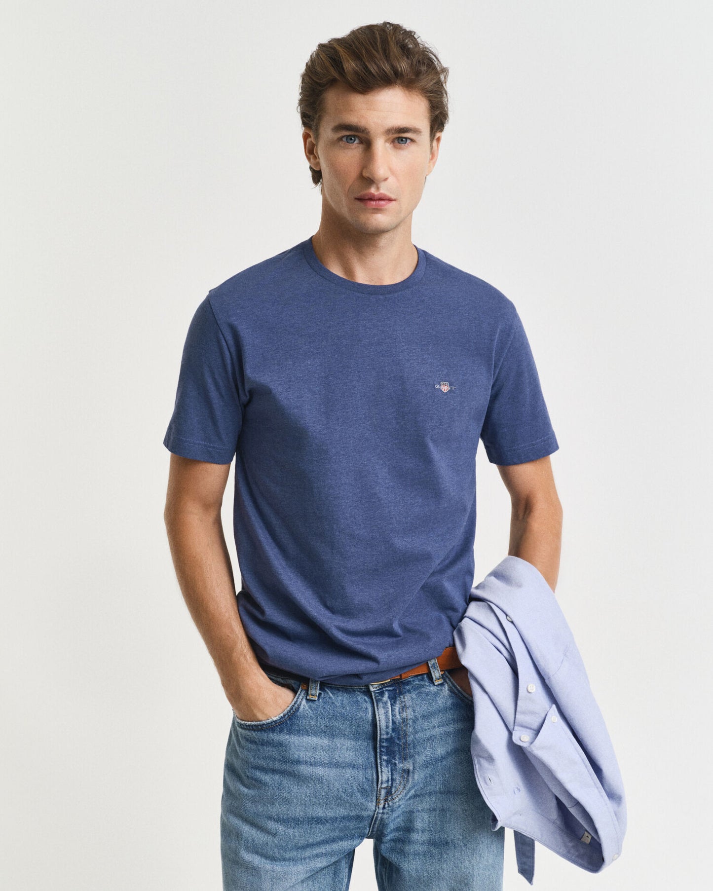 T-shirt regular coupe droite Shield
